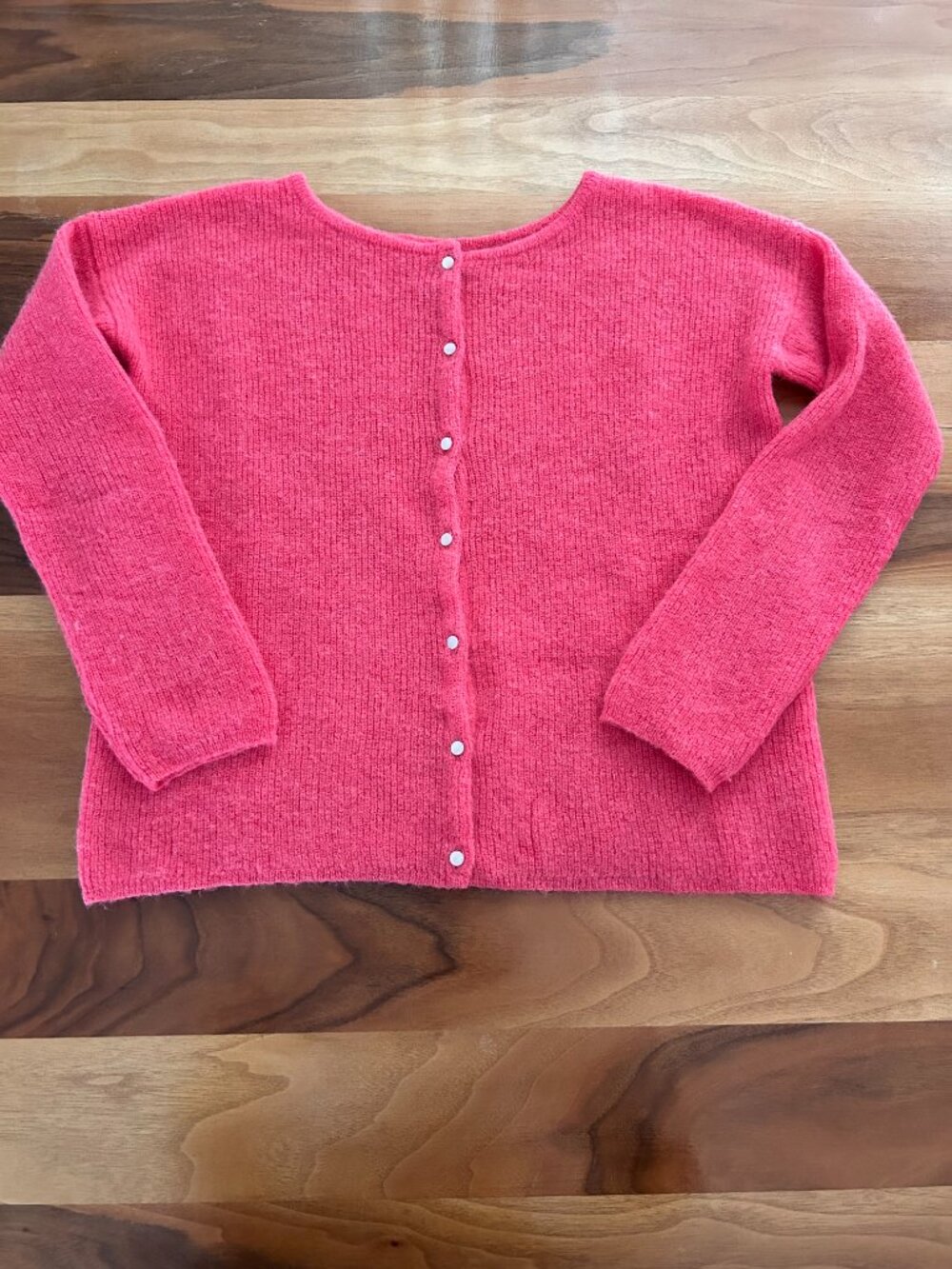 Sezane Gaspard Cardigan in Bright Pink Size XXS